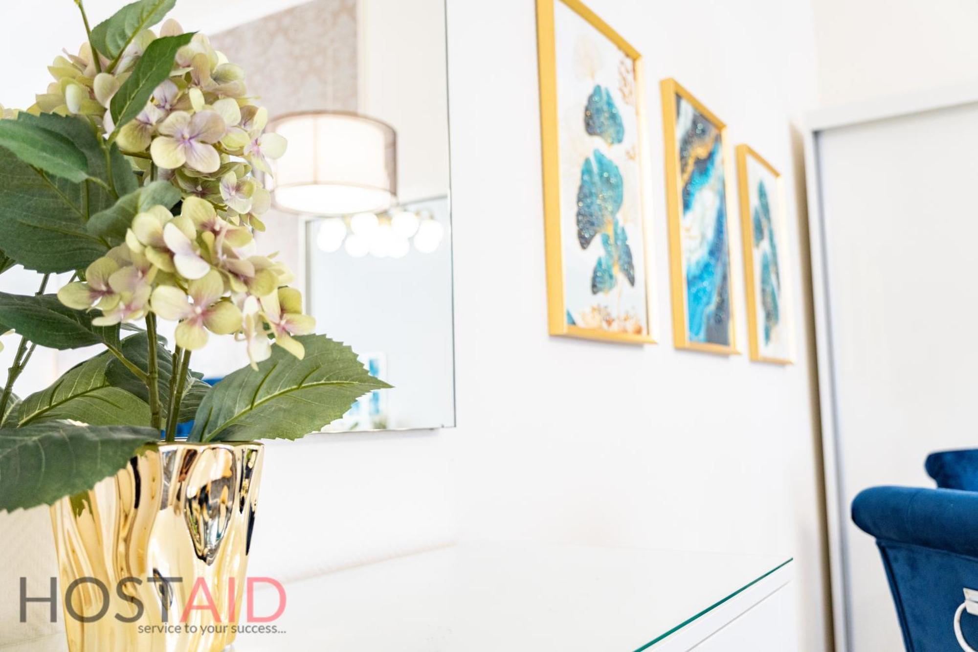 Appartement Blue Fountain Design - Hostaid *