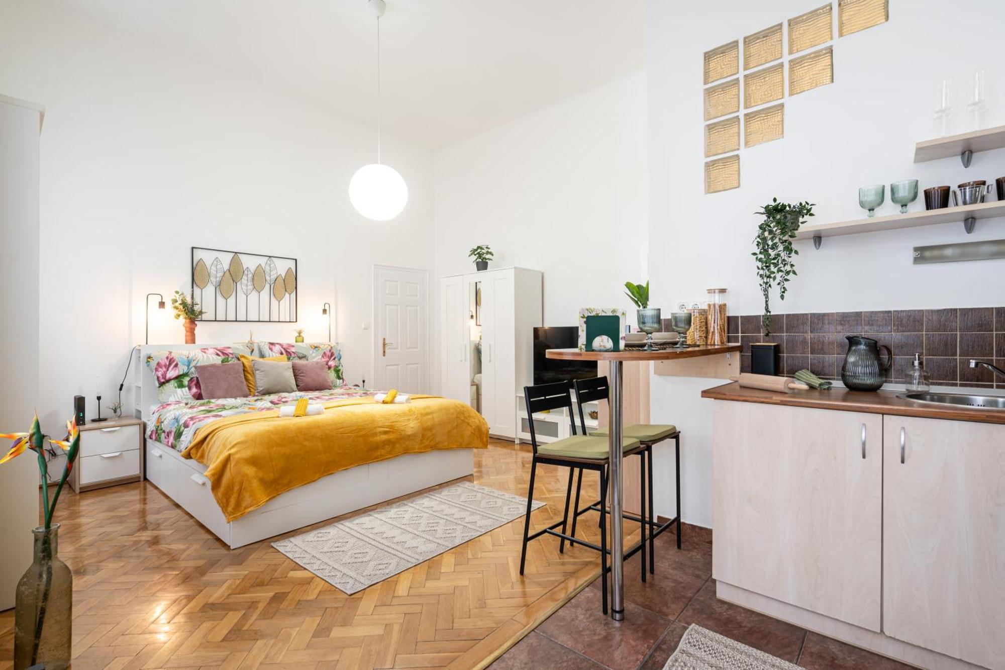 Apartmán Cosmopolitan - Chic Getaway In A Fancy Neighbourhood Budapešť