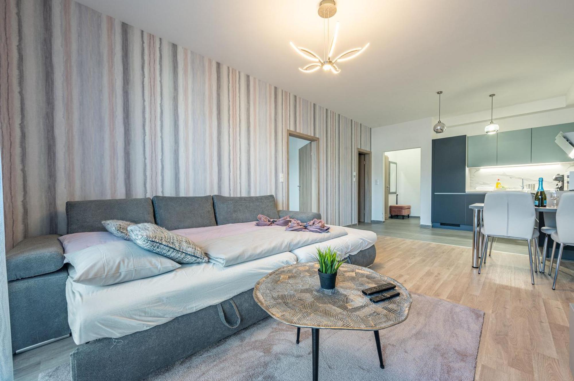 With Garage And Balcony In Center Budapest