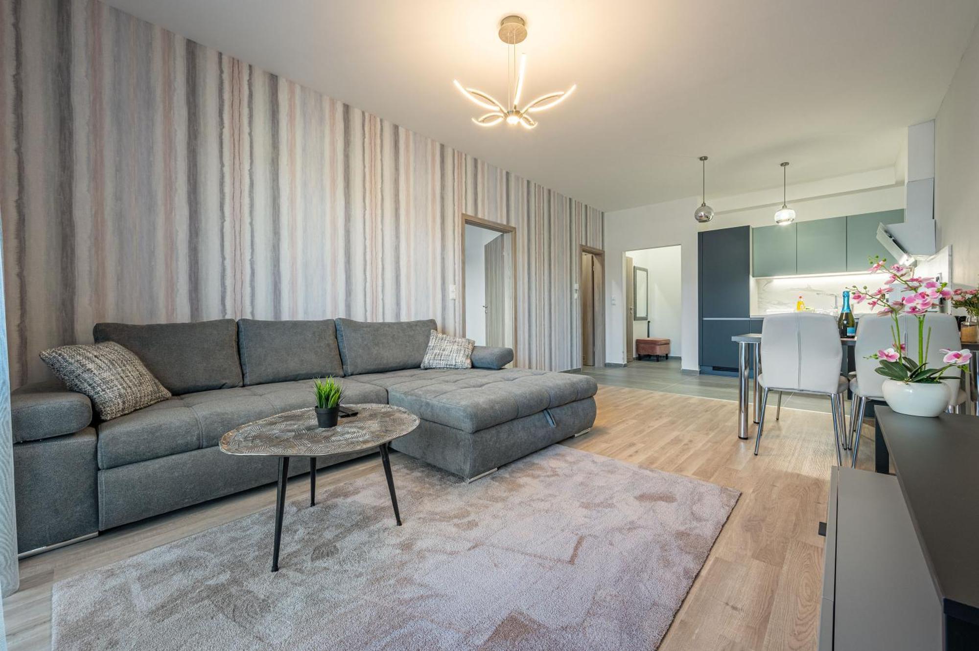 With Garage And Balcony In Center Apartament *