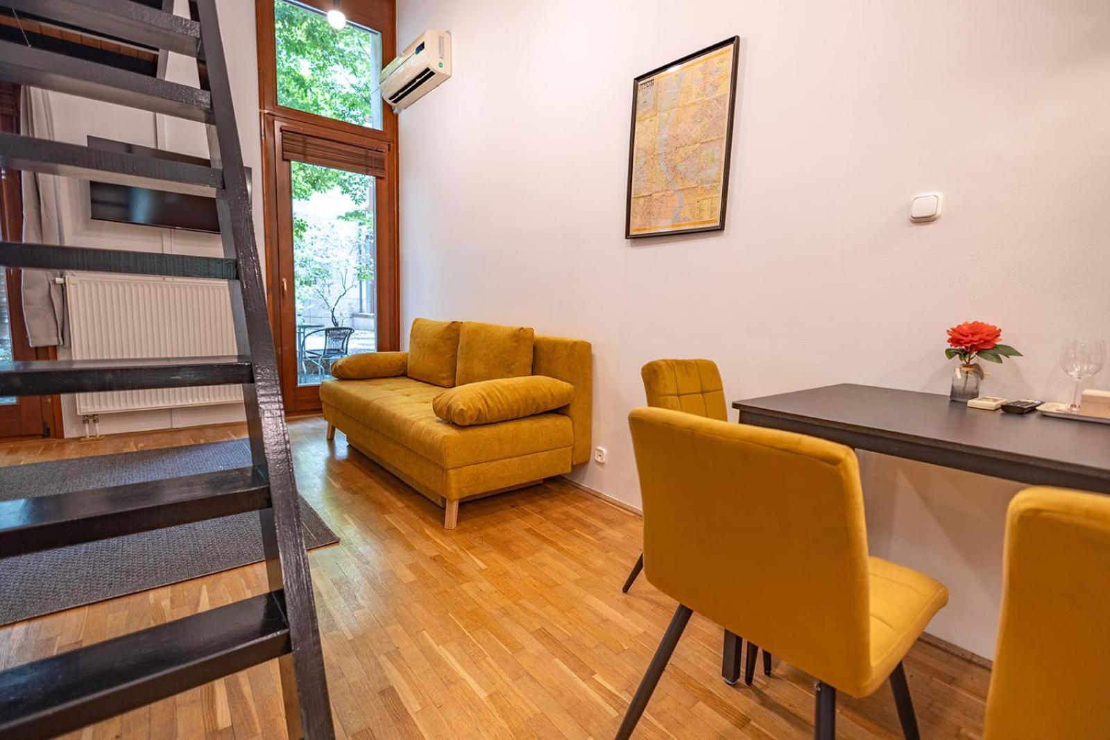Apartmán Mooki Loft&garden In Sohobudapest