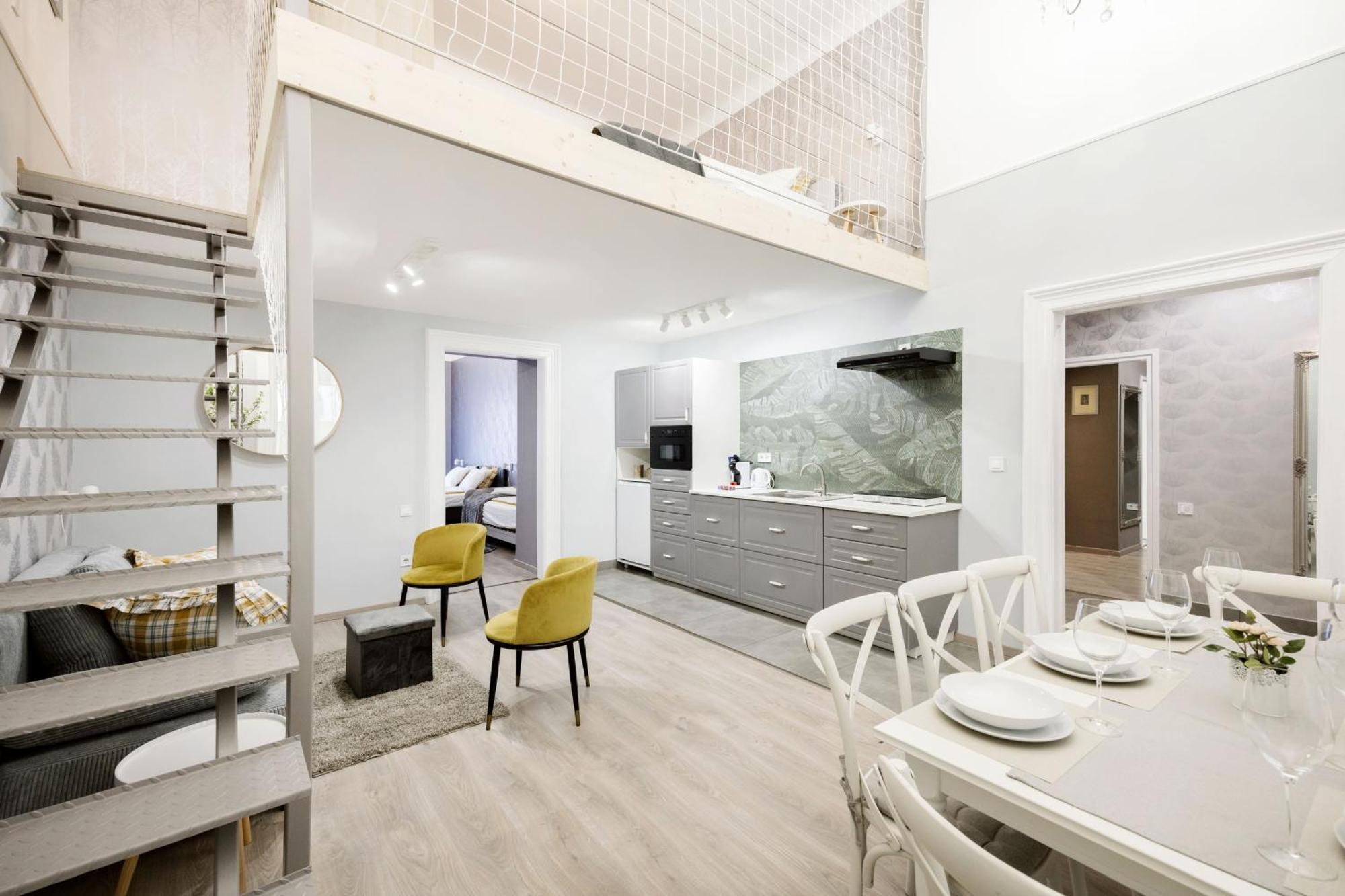 Apartament Spacious And Charming In The Centre Budapeszt
