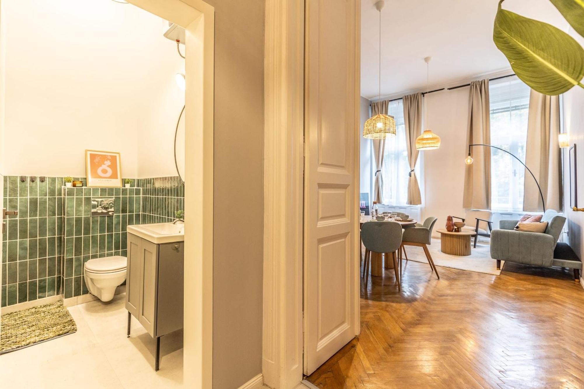 Designer 2 Bedroom Flat Budapeszt