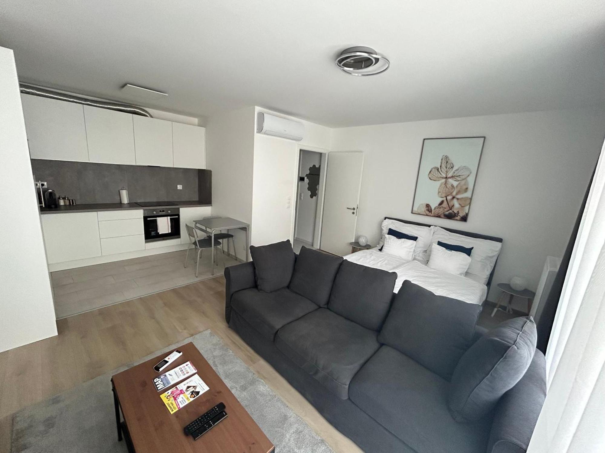 West Budapest-edge Of Downtown-free Parking Apartment