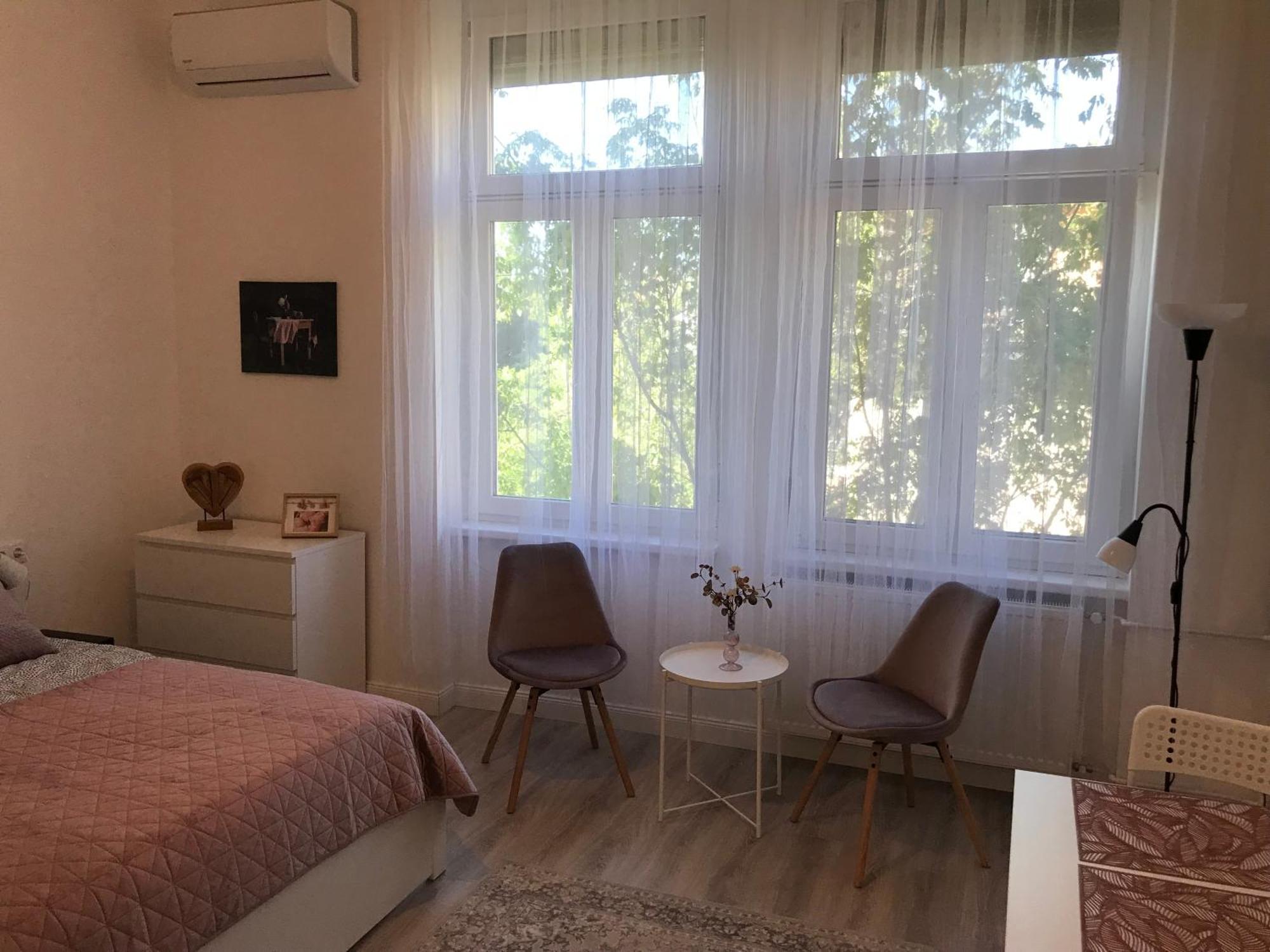 A Lovley Newly Decorated Fully Equipped Walking Distance To The Park Where Will Find The World Famous Szechenyi Thermal Bath Spa, Museums , And The Capital Circus , Ac, Smart Tv, High Speed Internet Apartamento *