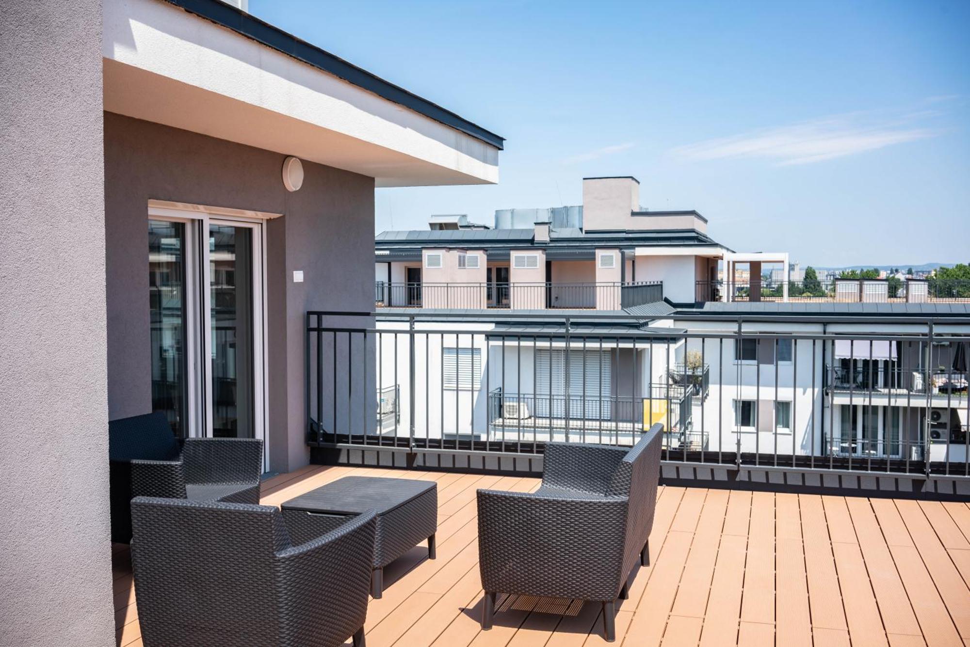 Free Parking Rooftop 4ppl Apartmán Budapest