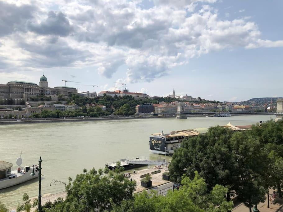 Baroque Danube Panorama Red Budapest
