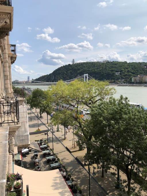 Baroque Danube Panorama Red Budapest