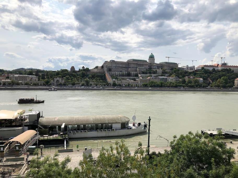 Baroque Danube Panorama Red Budapest
