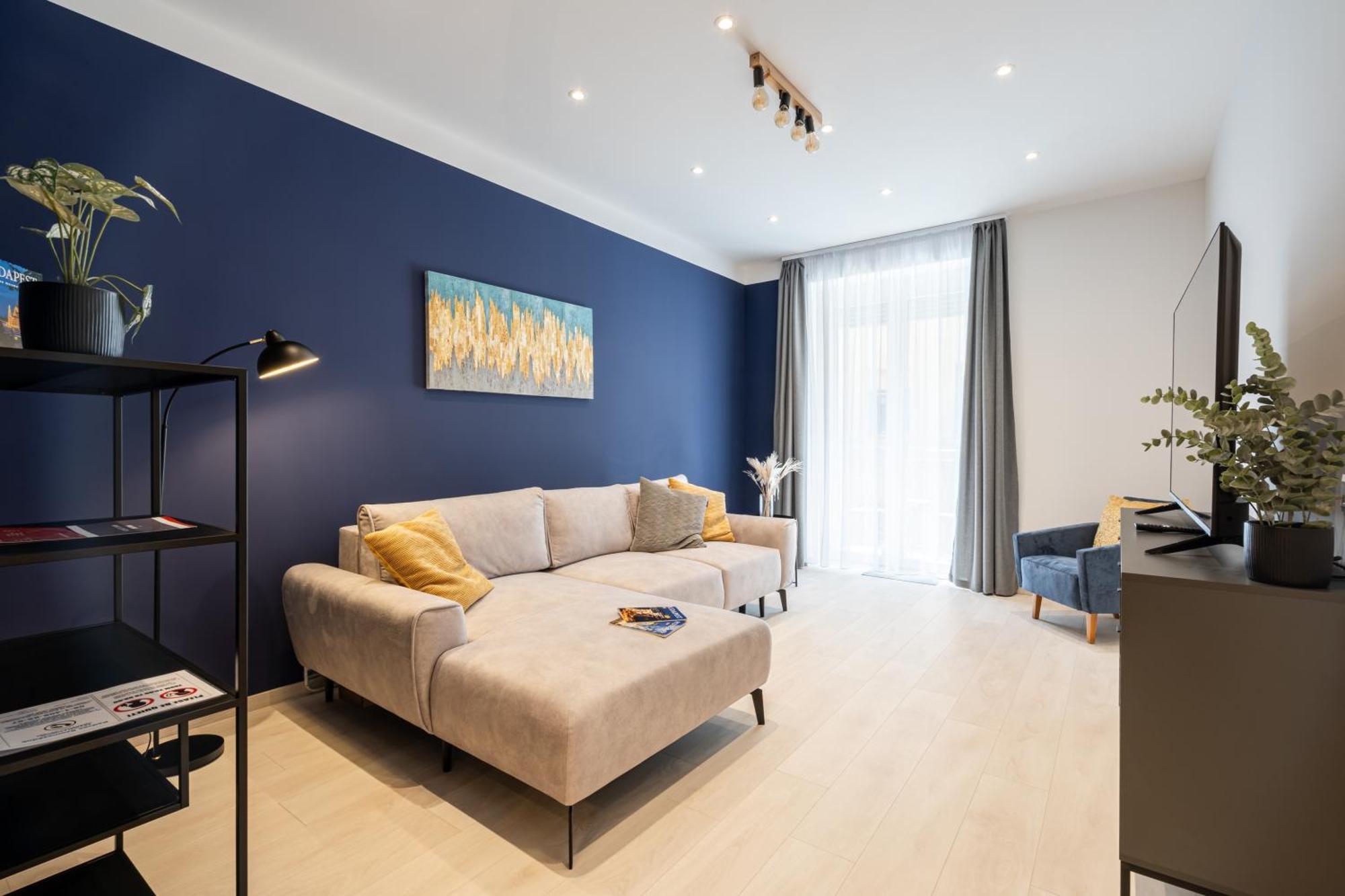 Admiral Blue With Balcony Apartamento Budapest