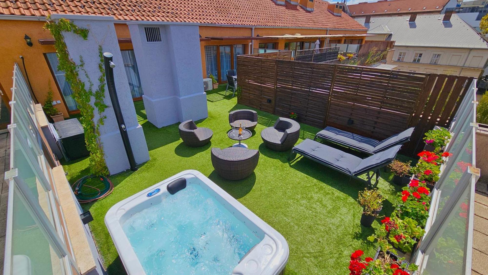 Apartamento Jacuzzi Tuscany Terrace Free Parking Budapest