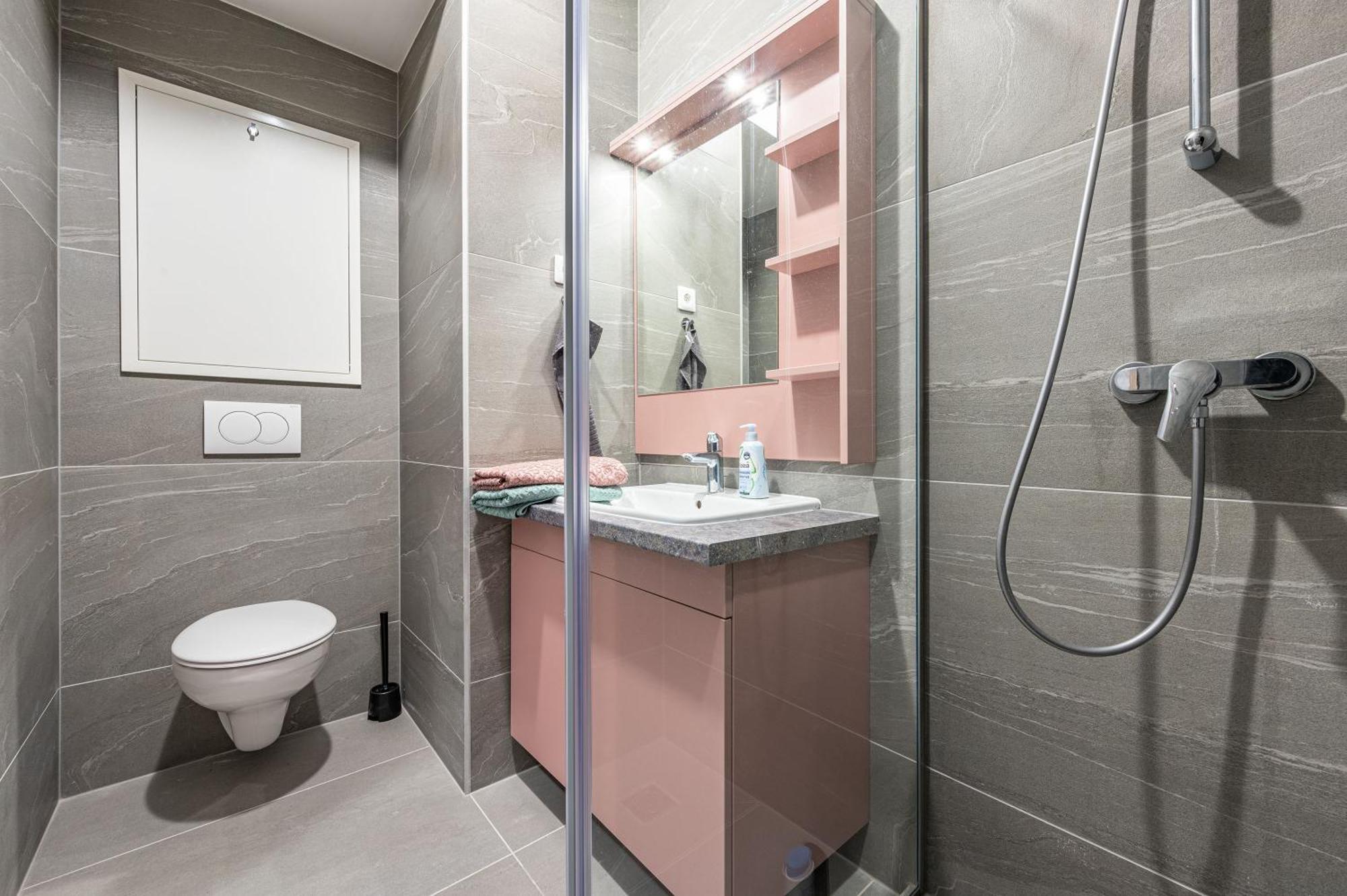 With Garage And Balcony In Center Apartament