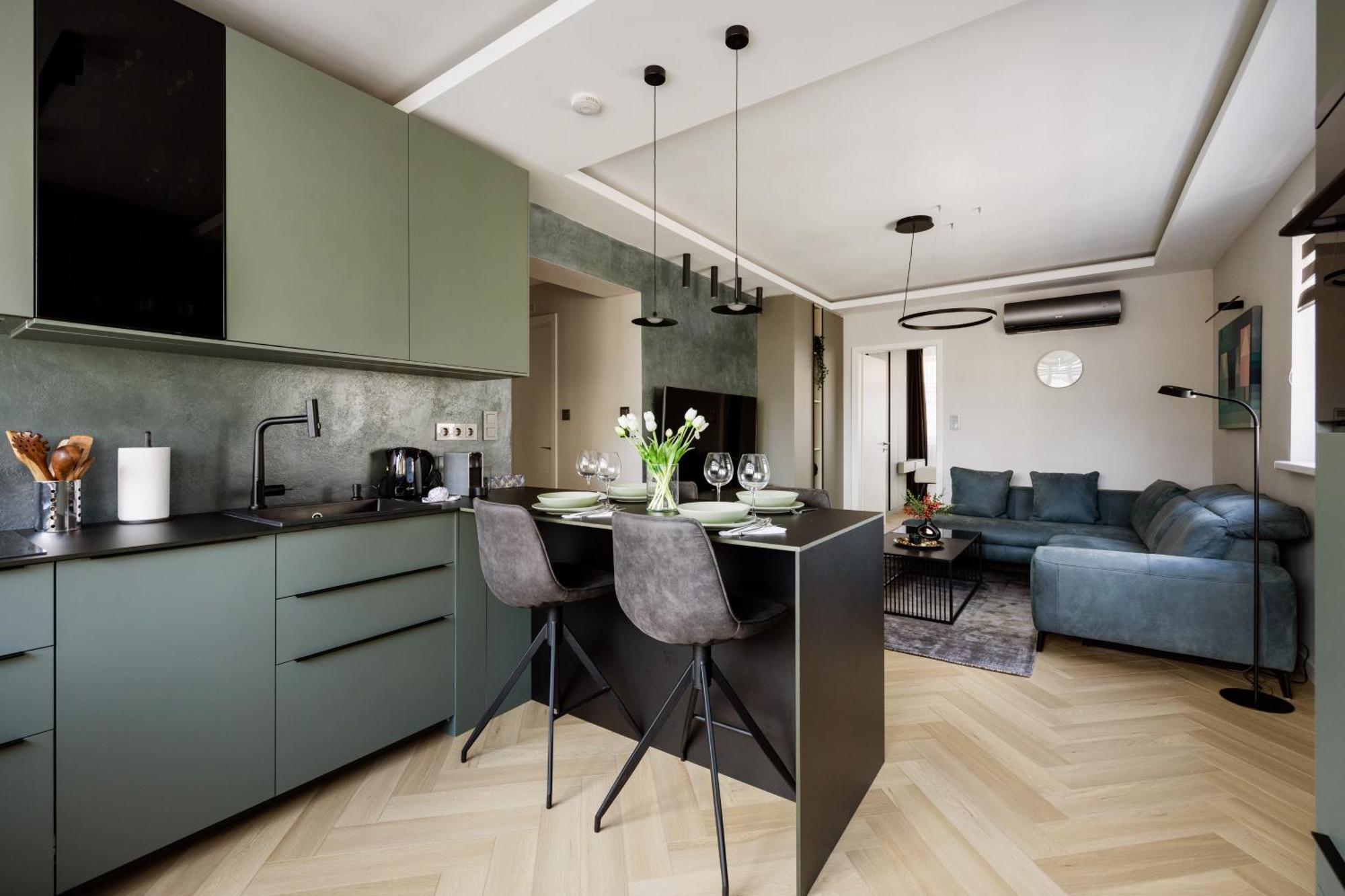 Designer's Retreat In Buda Appartamento