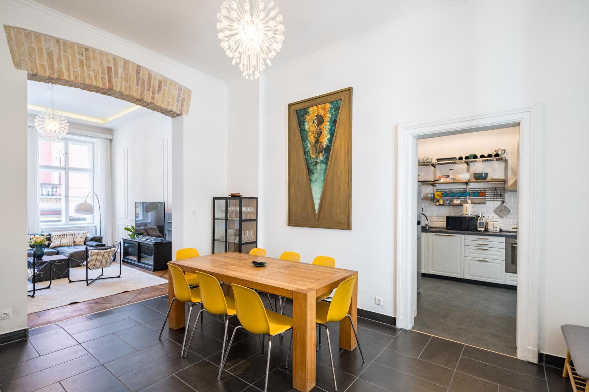 Appartamento 4br Artdeco Elegance With Sauna By Newave