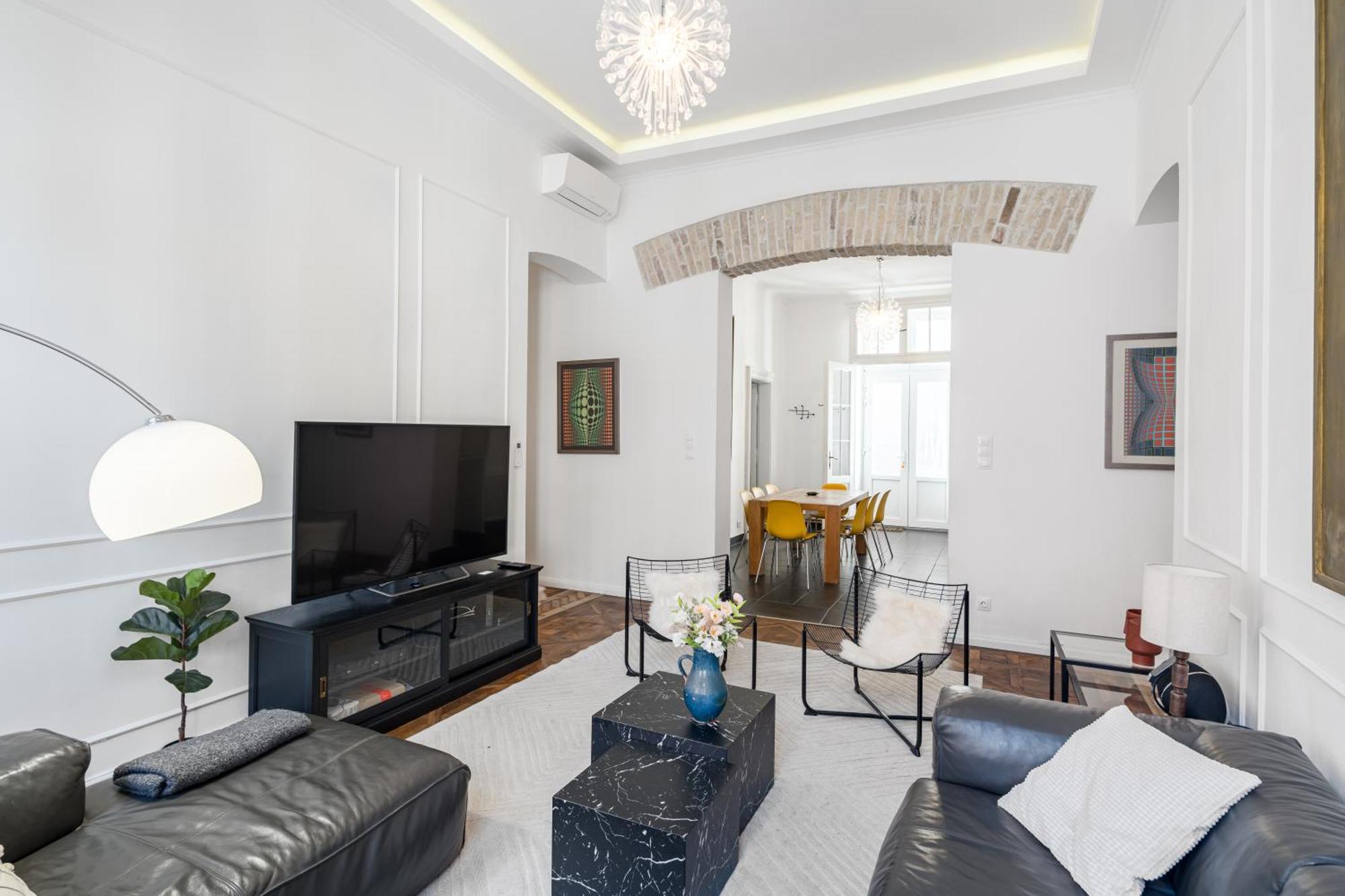 4br Artdeco Elegance With Sauna By Newave Appartamento Budapest