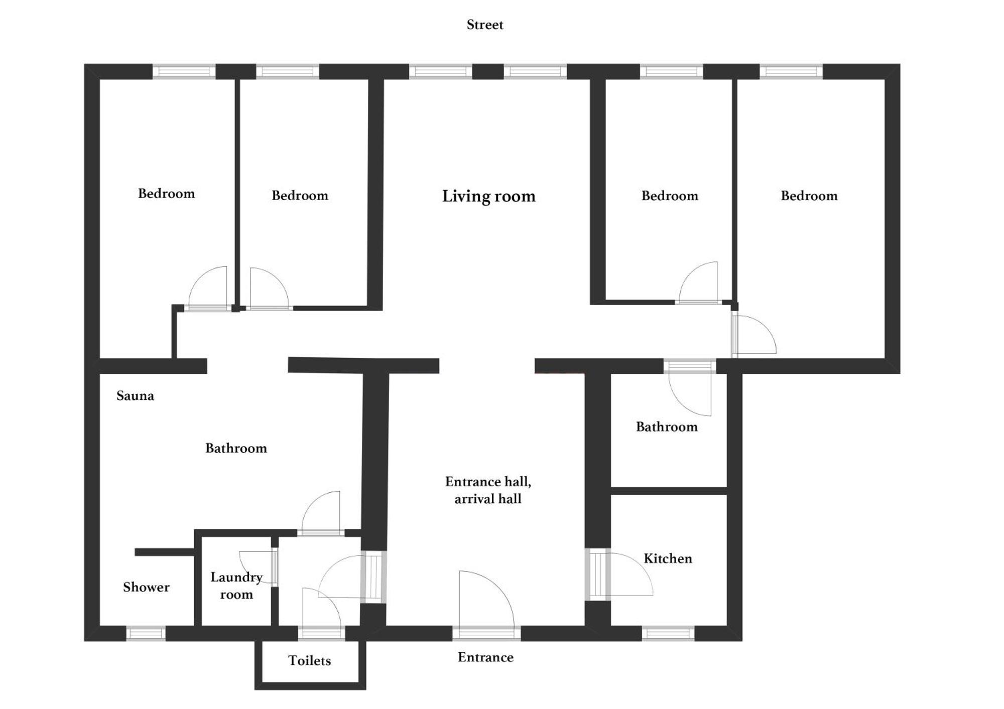 Appartamento 4br Artdeco Elegance With Sauna By Newave *