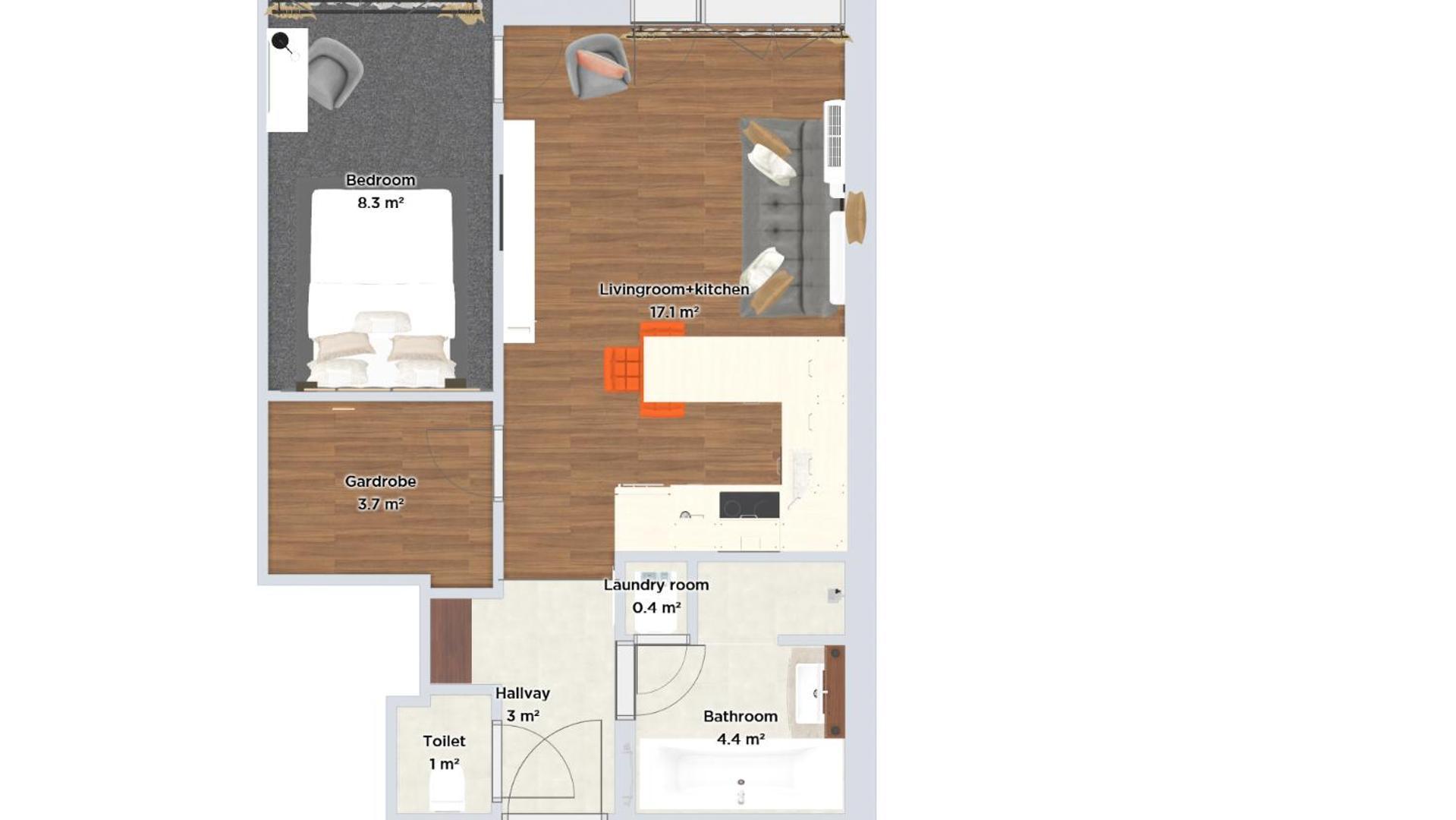 Apartamento Perfect Place In The Center With Fast Wifi And Free Parking At Riverside