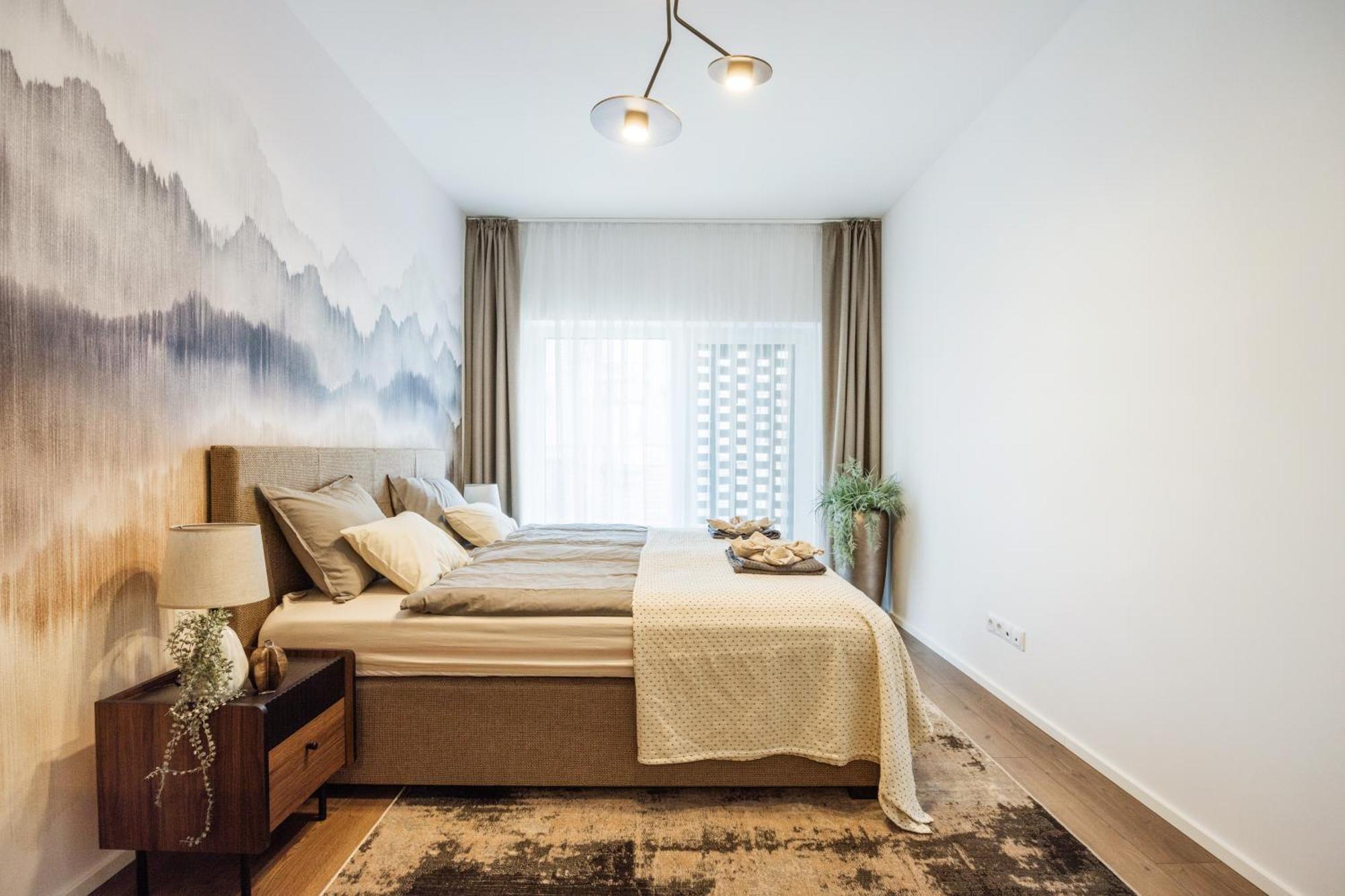 Sleek Premium With Parking Apartament *