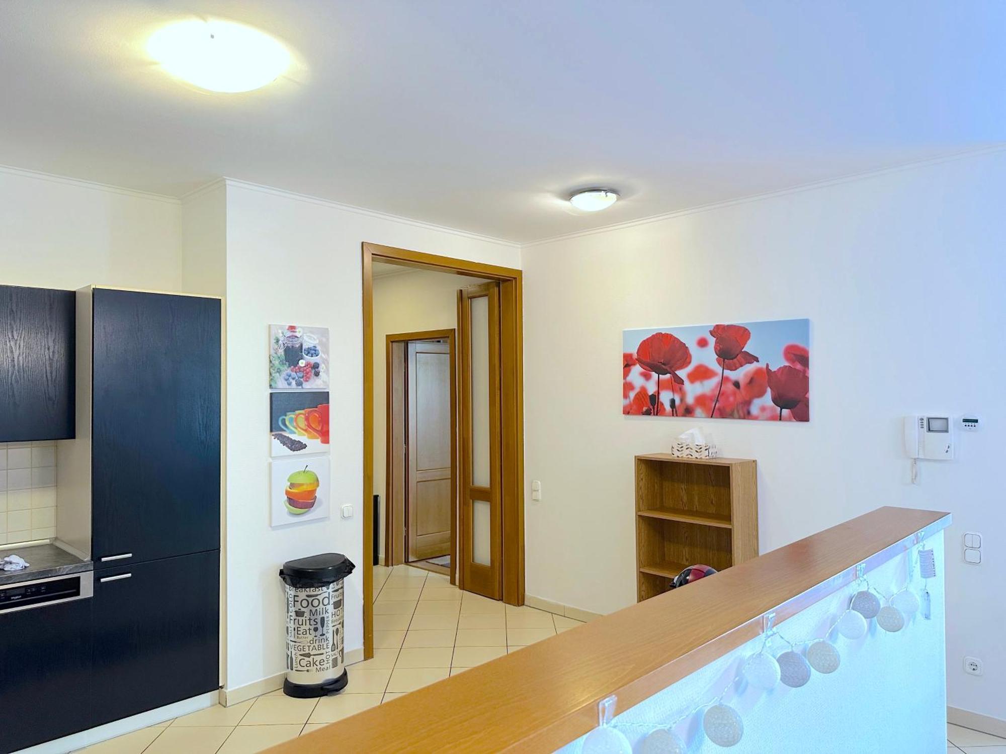 Apartmán Spacious 3-bedroom With Balcony & Free Parking