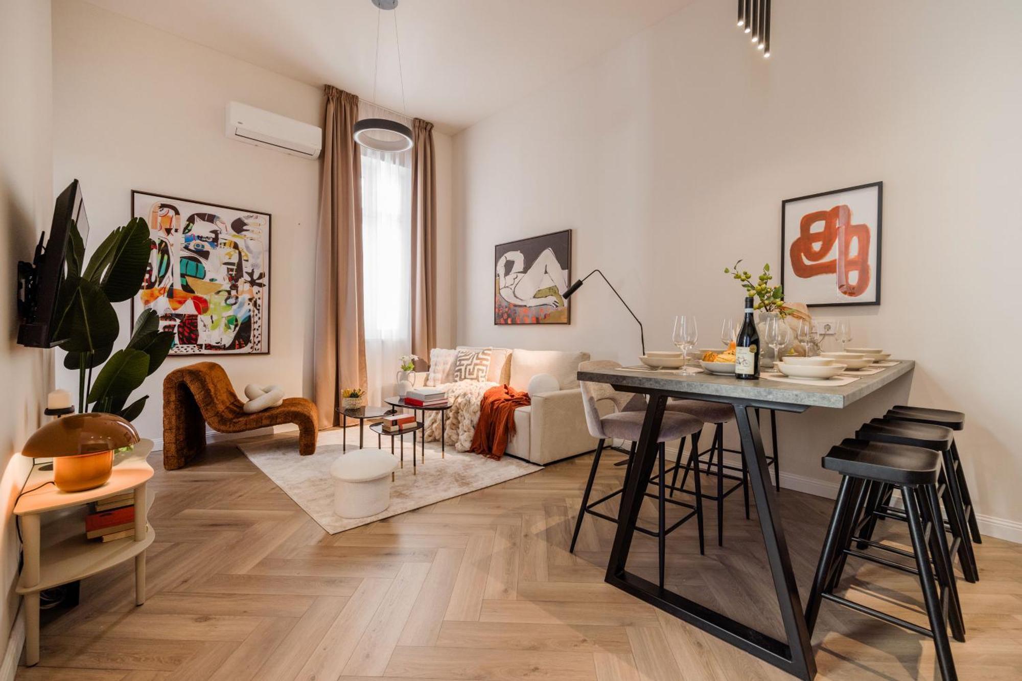 Apartment Luxury Art Deco Near Hungarian Parliament Budapest