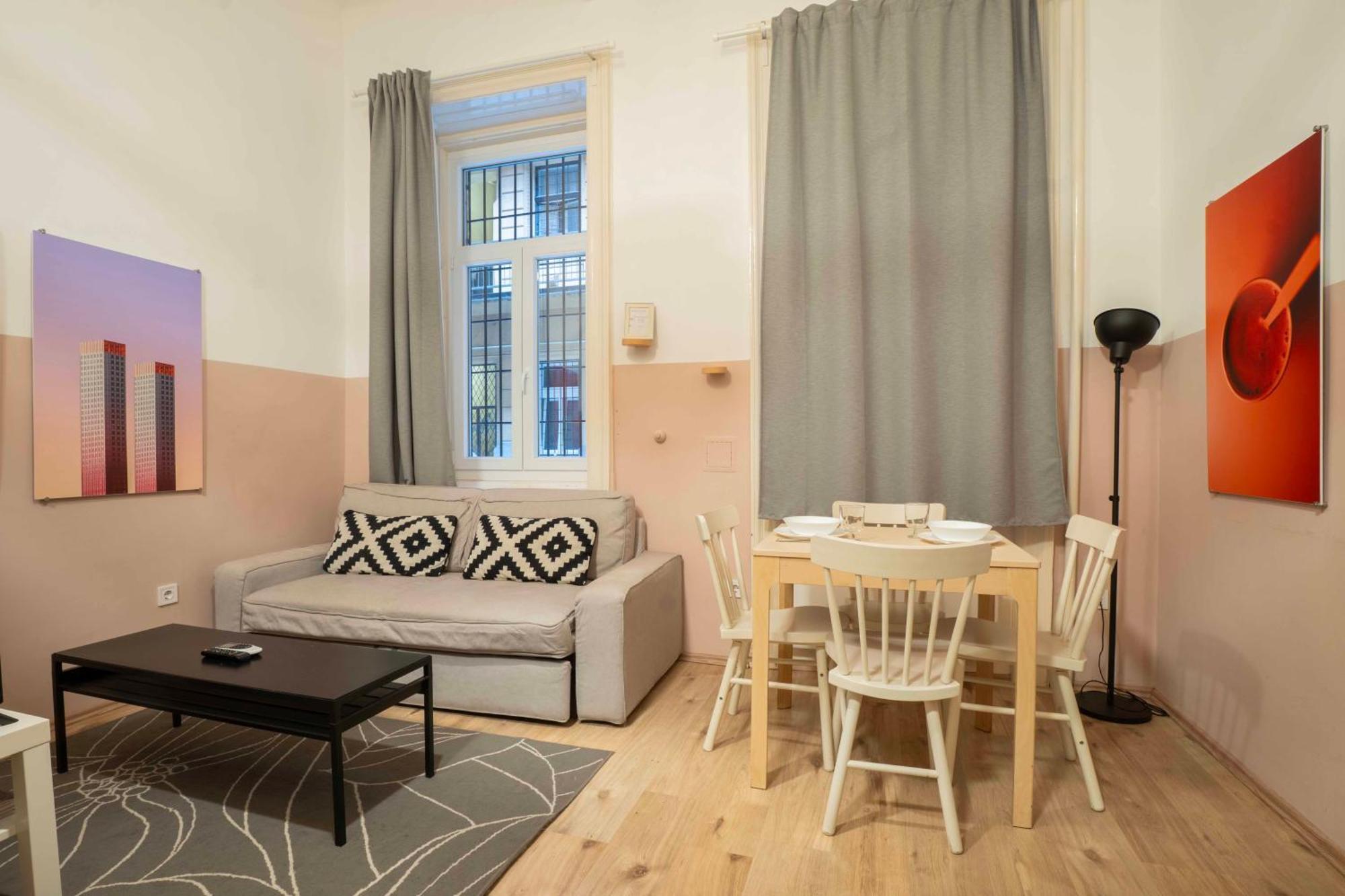 Lägenhet Cosy In Erzsebetvaros W41 Pink *