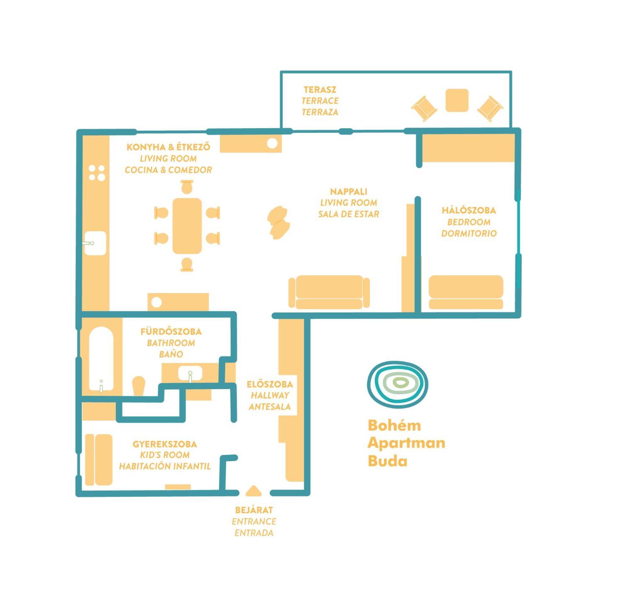 Bohem Buda Apartmán Budapešť