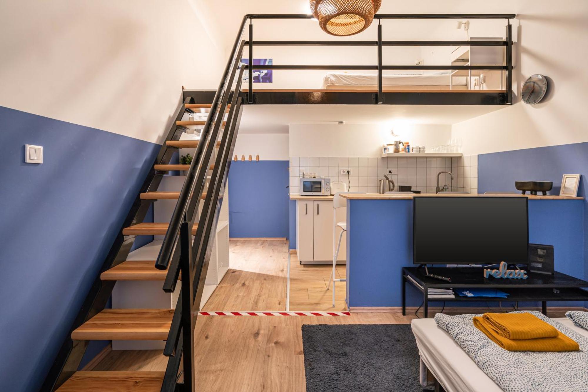 Apartament Cosy In Party District W41 Blue Budapeszt