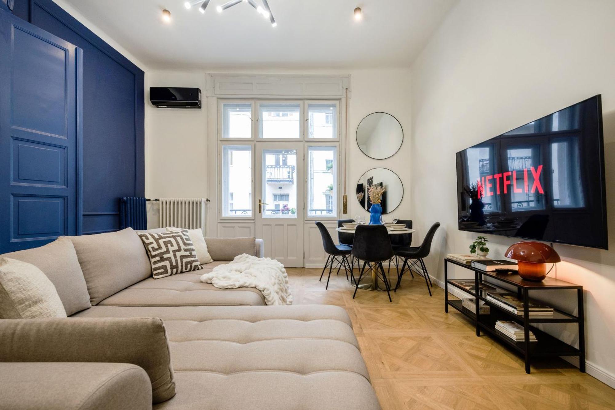 Apartmán Charm In Budapest's Bustling 7th District
