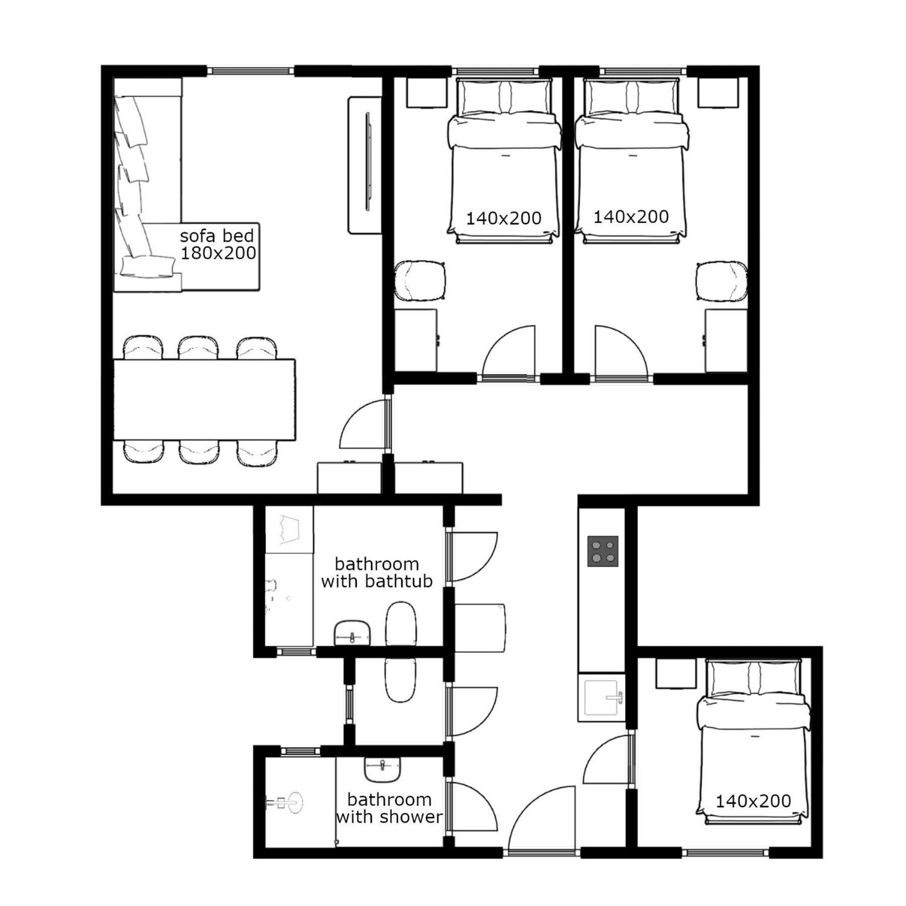 Joseph Boulevard - 3bdr, 2bath, 8ppl Apartman *