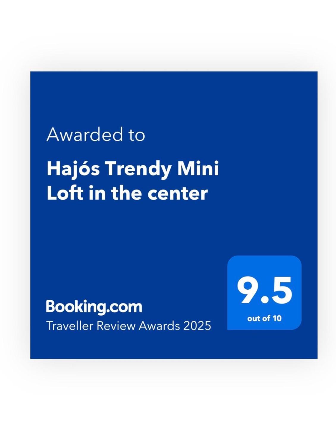 Apartamento Hajos Trendy Mini Loft In The Center