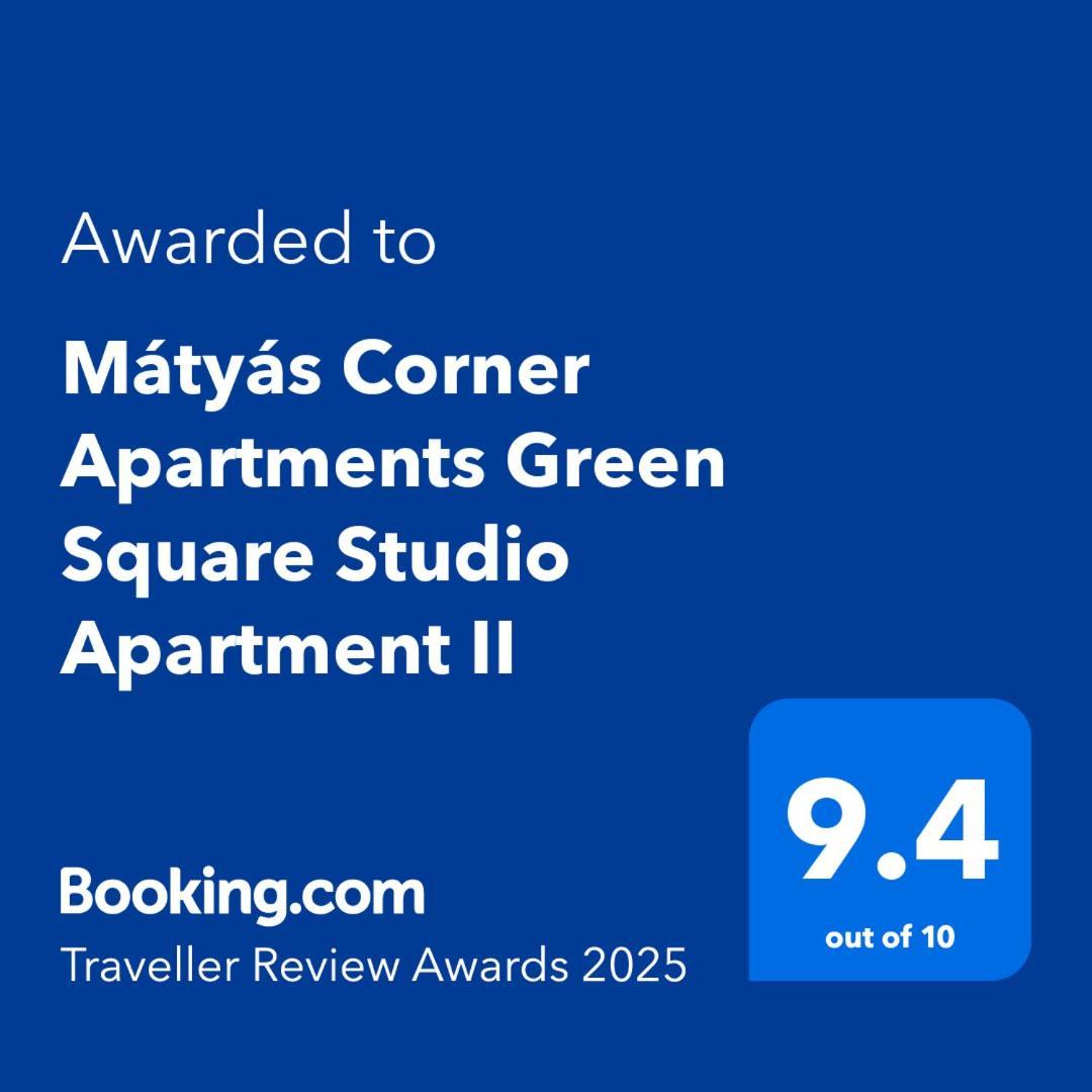 Apartmán Matyas Corner Square Ii Budapest