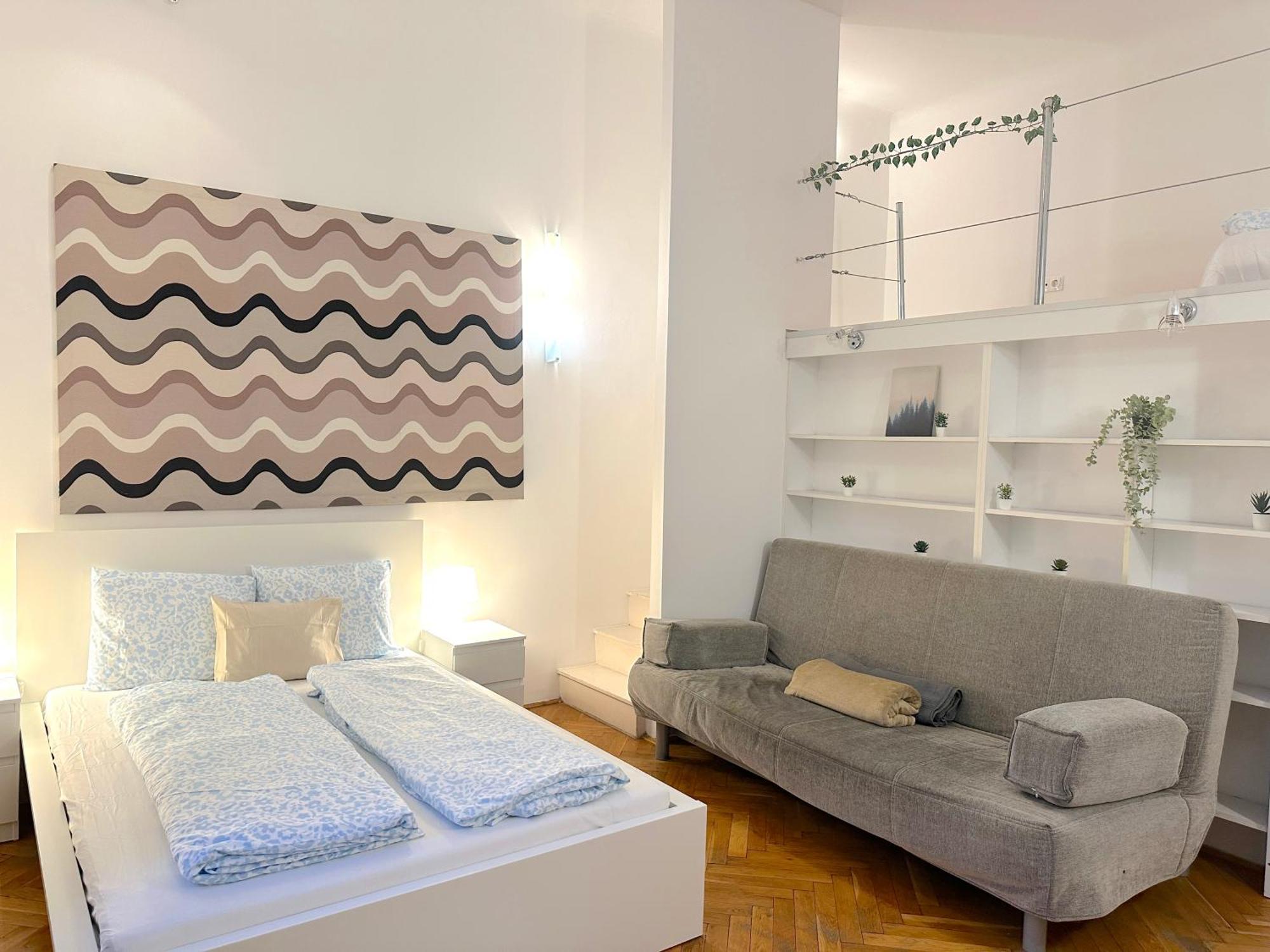 Stunning 150m2 3-bedroom With Balcony Apartman Budapest