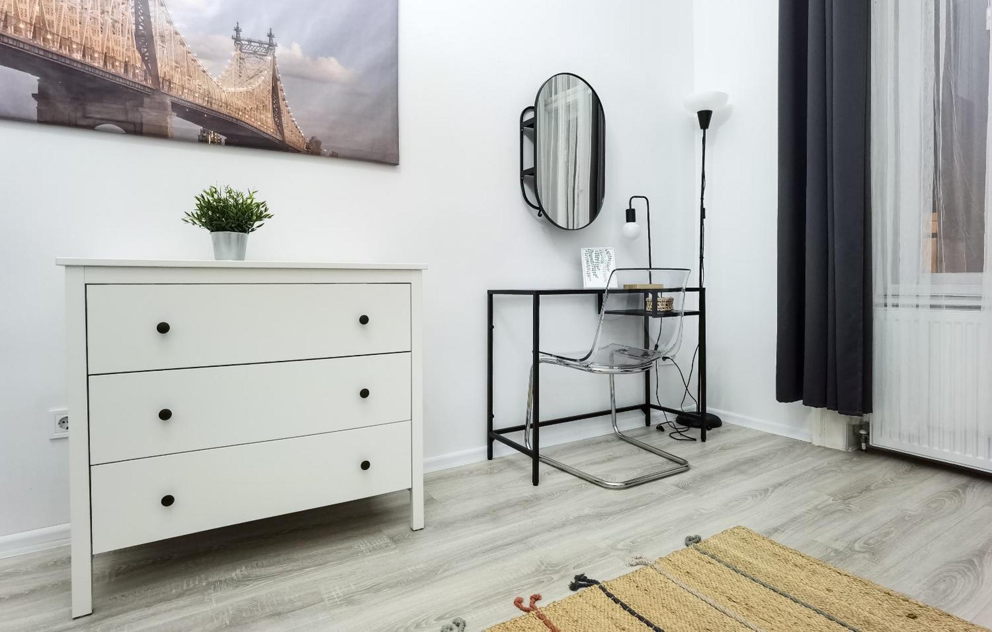 Lejlighed Perfect Location,newly Decorated Modern, Large Place 60 M2, Really Quiet So Have A Good Night Sleep, Ac, Netflix, Smart Tv, High-speed Internet, World Famous New York Cafe Only 10 Minutes Walk