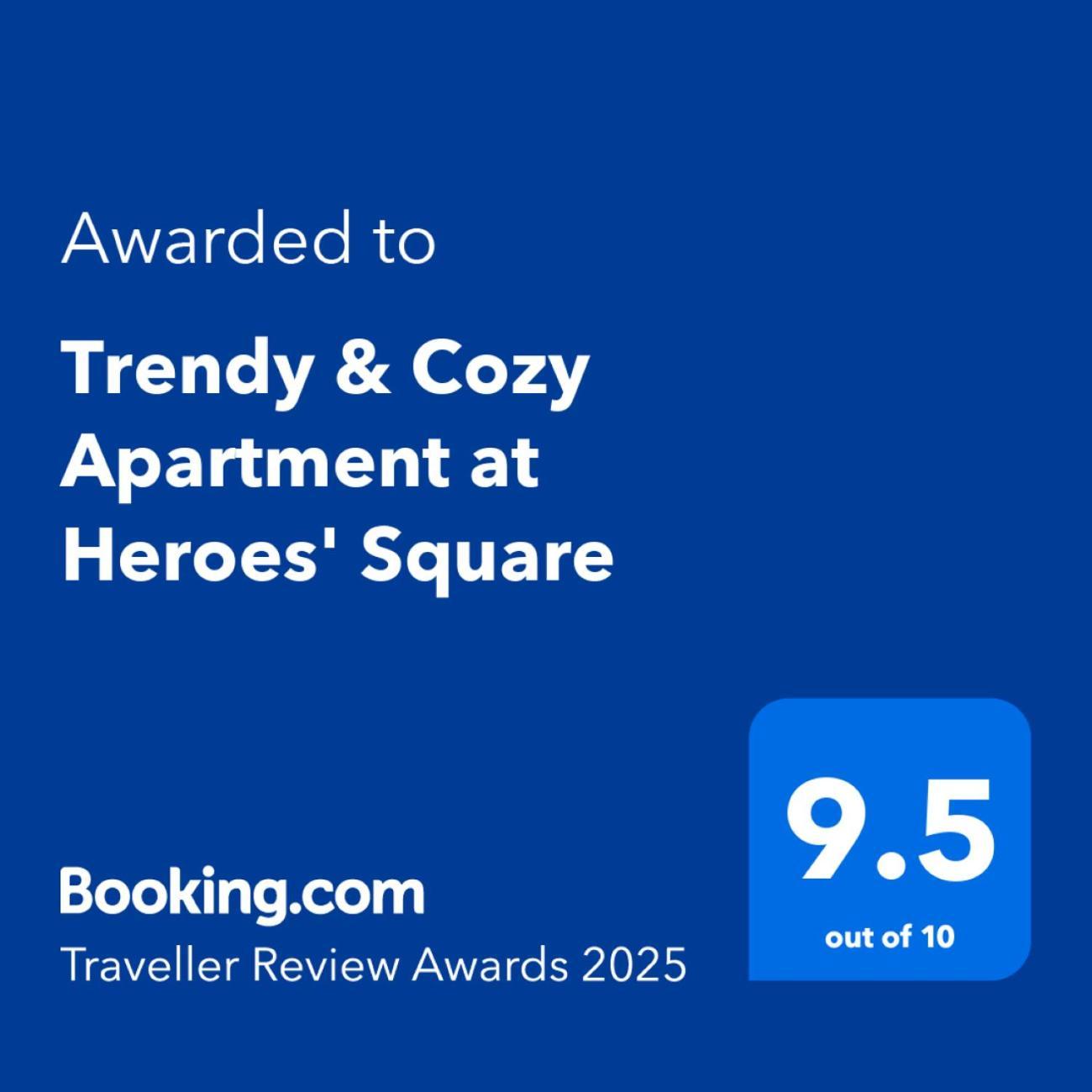 Trendy & Cozy At Heroes' Square Lejlighed Budapest