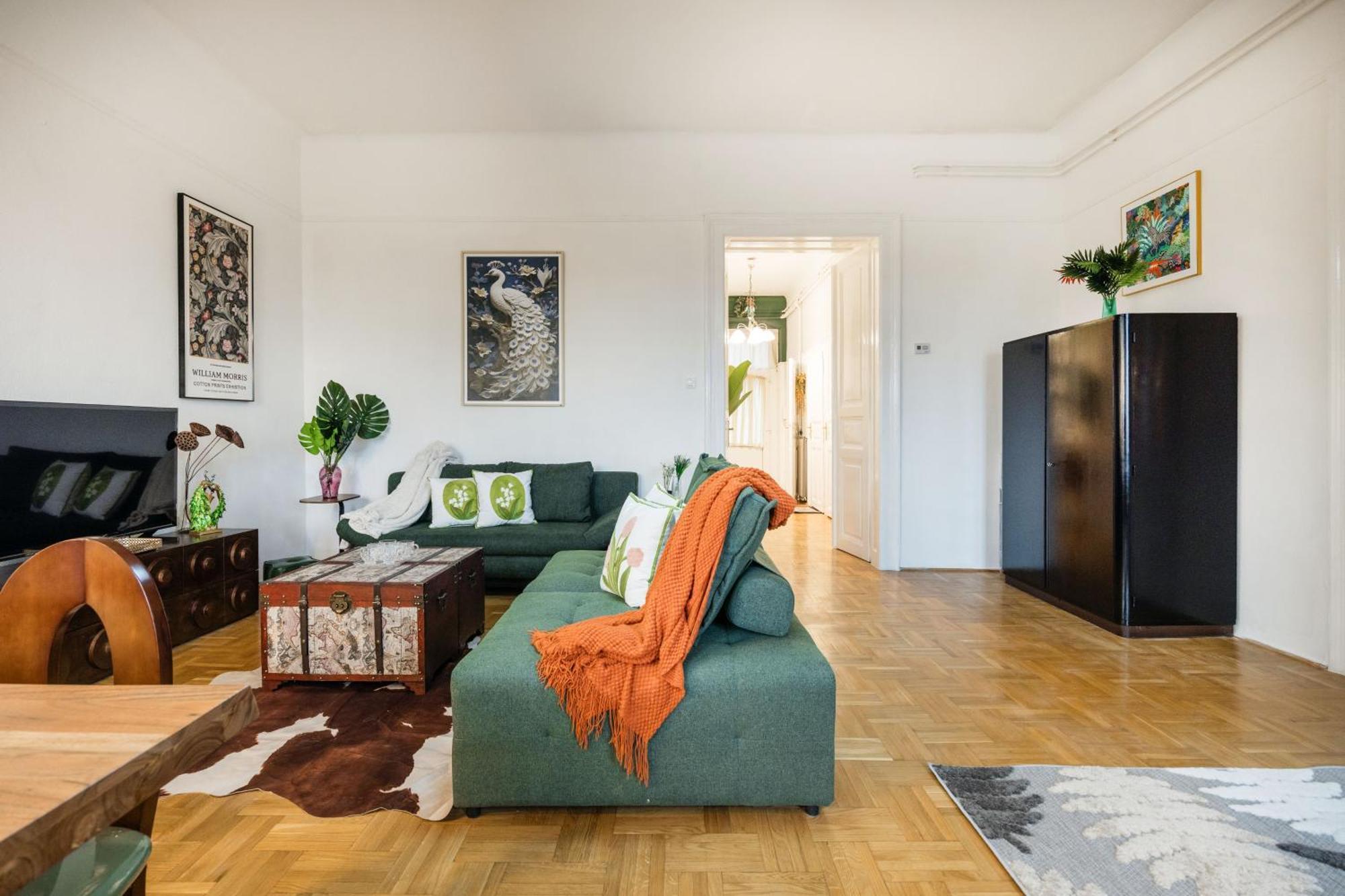 The Pearl With The Danube And Gellert Hill View Appartamento
