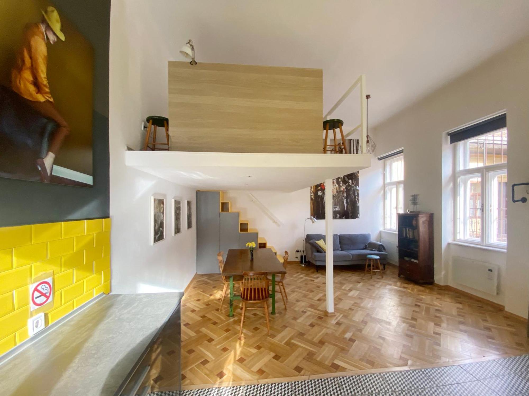 Appartement Bright Artist Loft W Terrace
