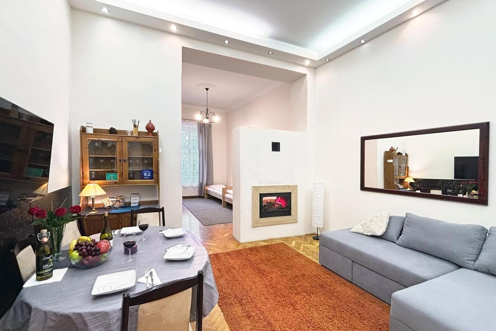 Fireplace Holidays Apartment Budapest
