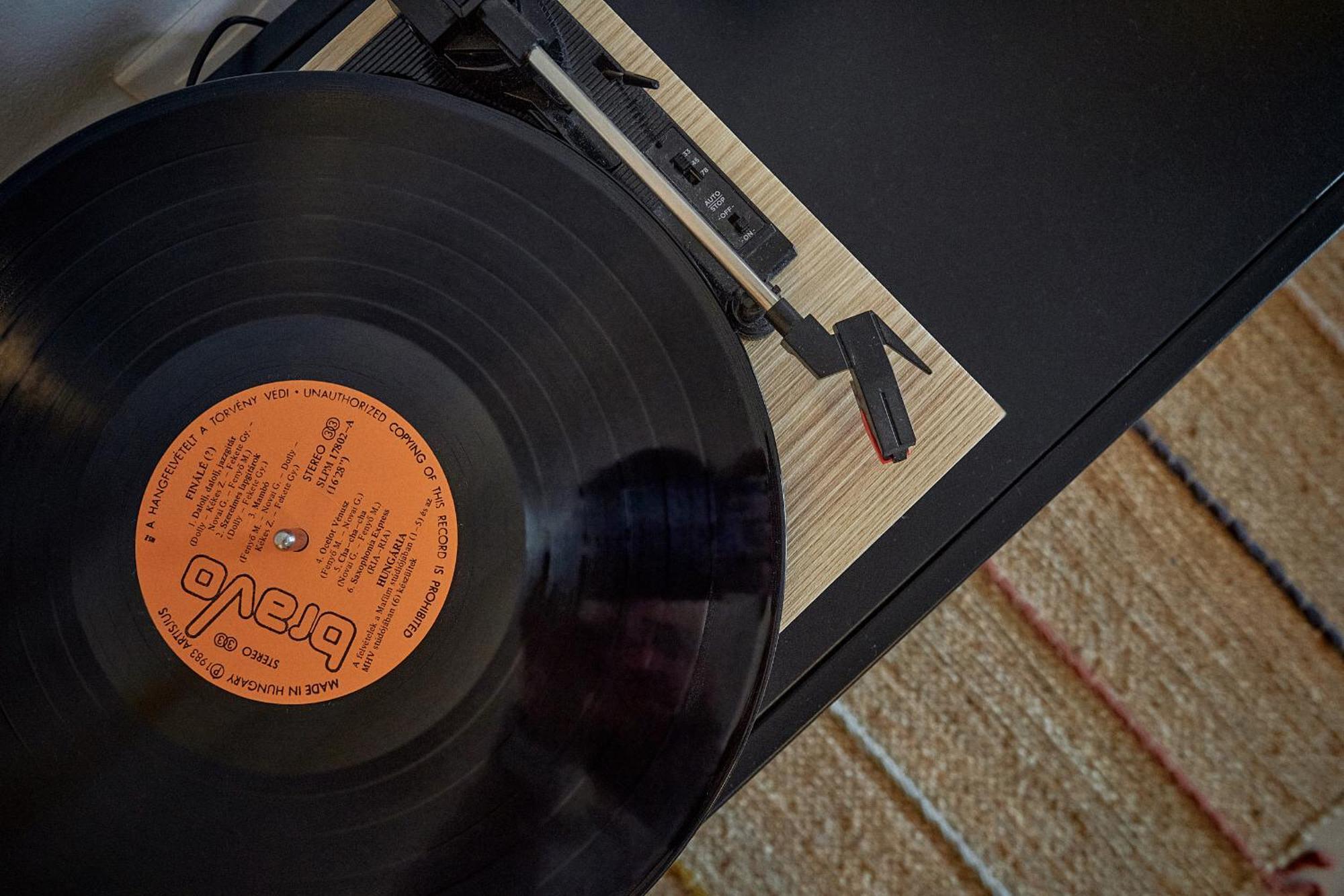 Lejlighed Zene Vinyl Records & Projector