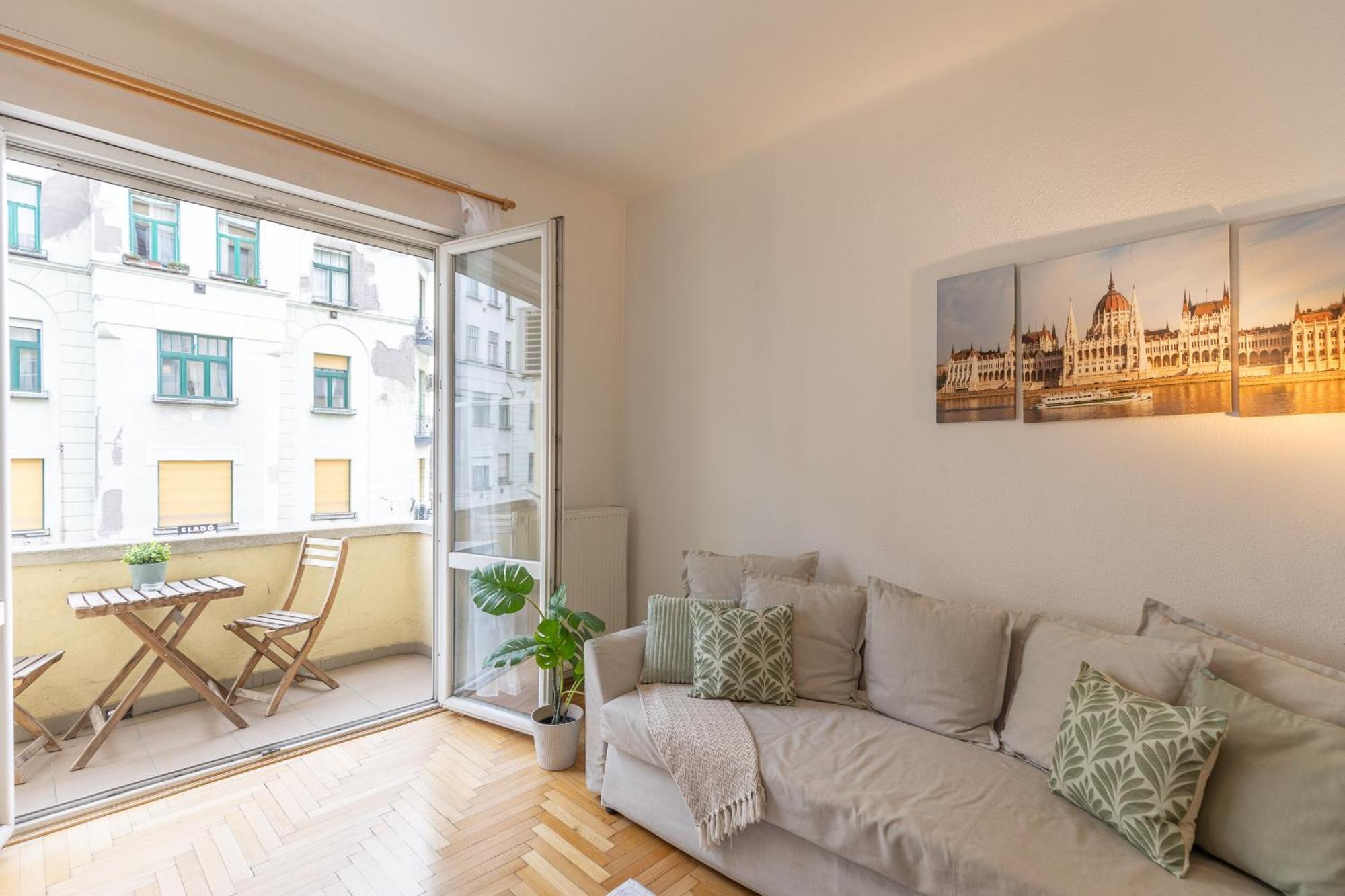 Appartement Riverside Balcony With View To Danube Budapest