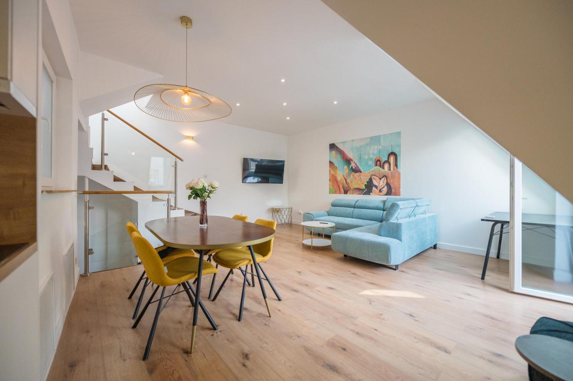 2 Bedroom 2 Bathroom Loft With Terrace By The Opera Appartement