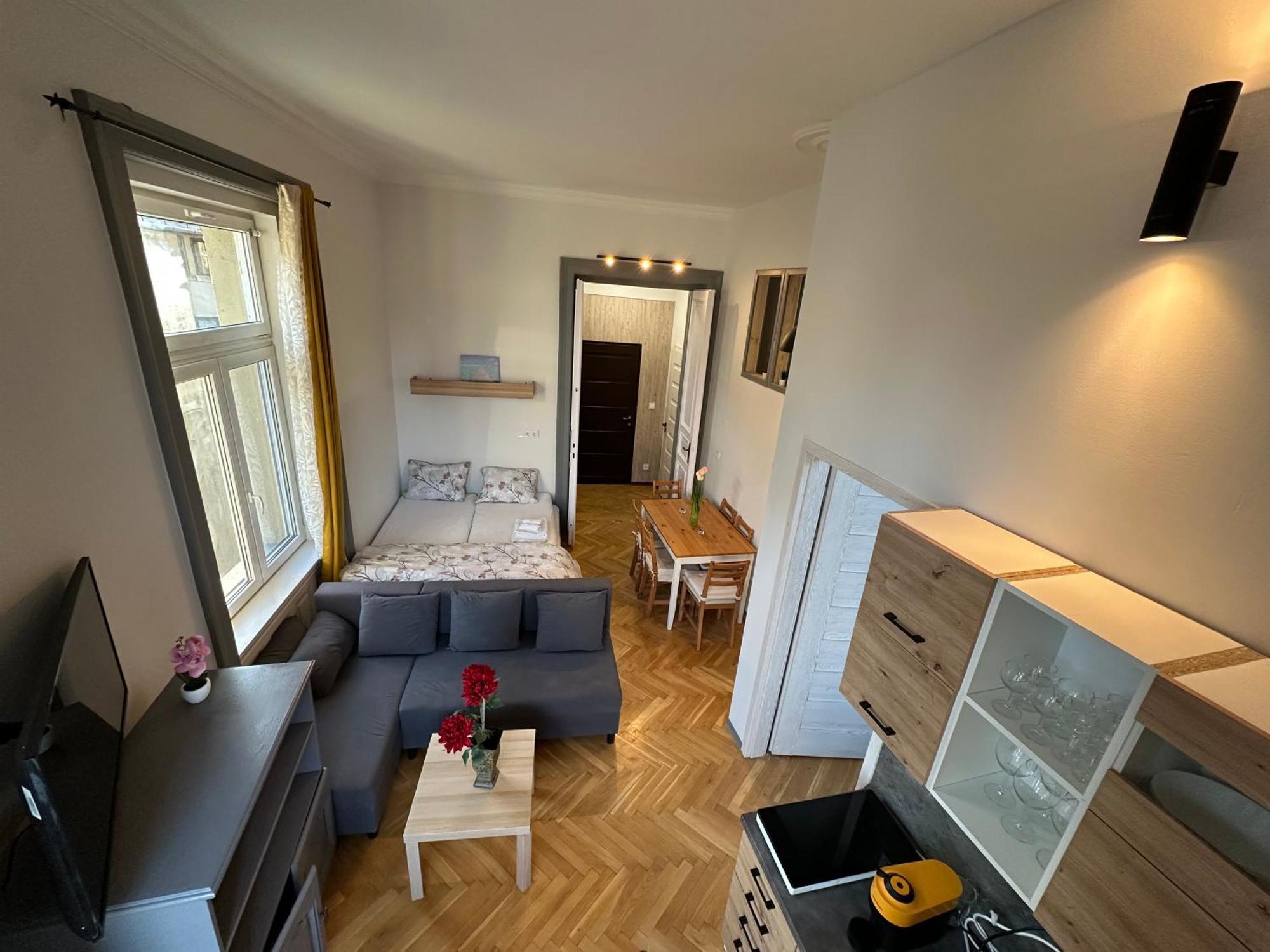 Saffron Center Panoramic Balcony Lejlighed Budapest