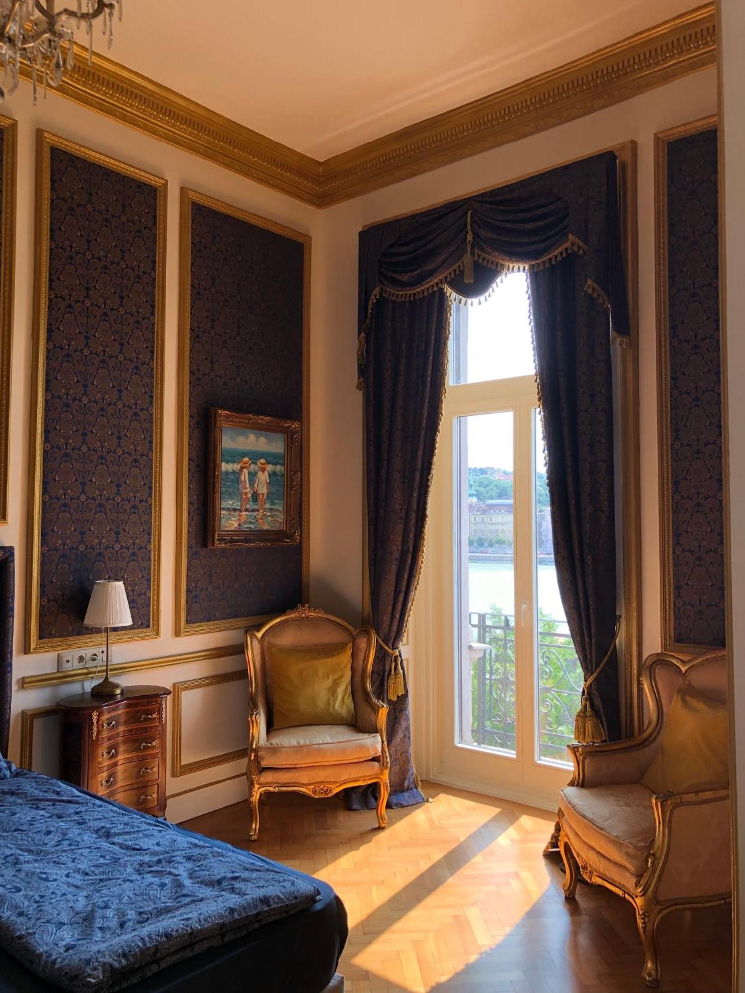 Appartamento Baroque Danube Panorama Blue