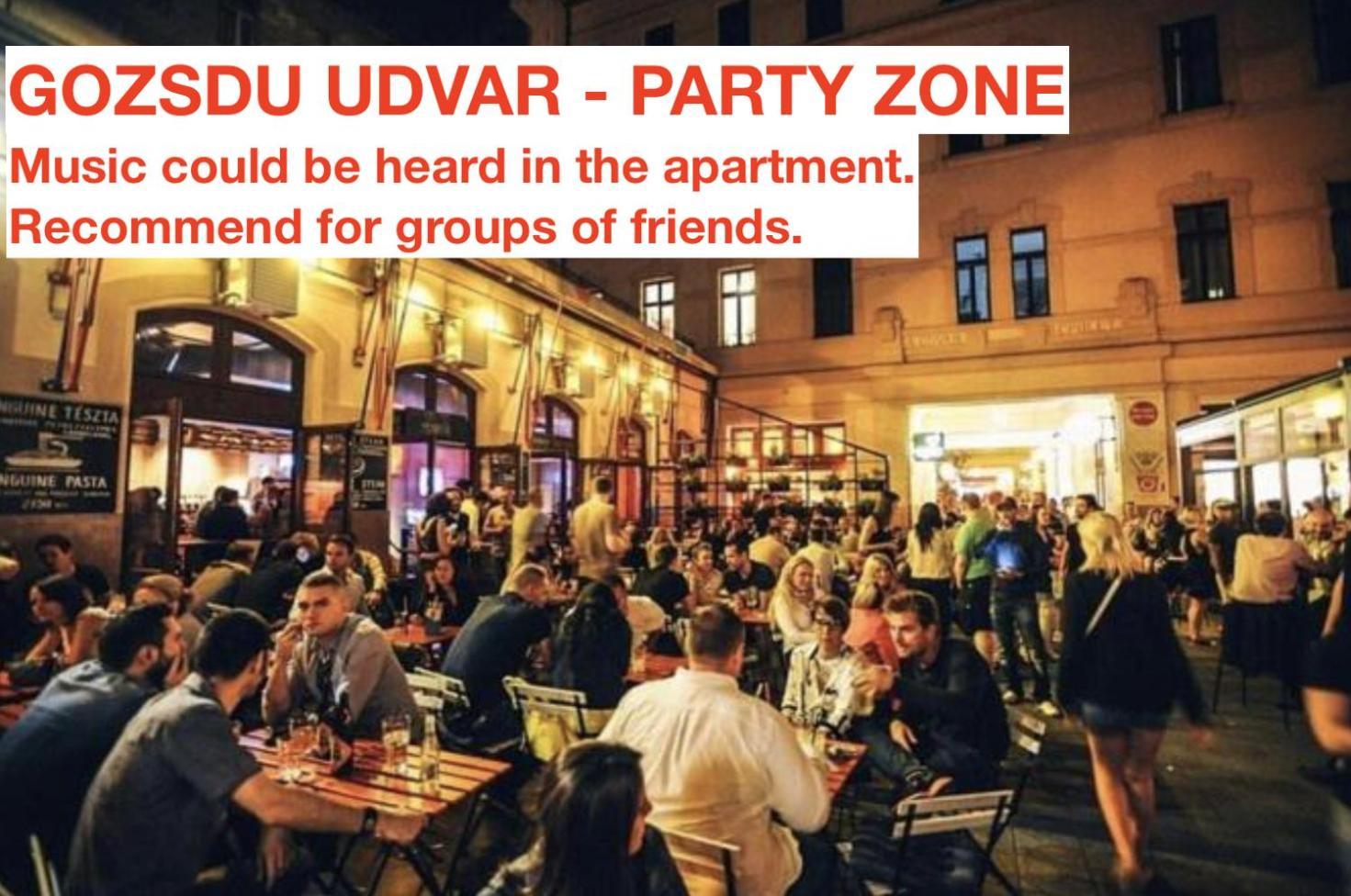 At Gozsdu Courtyard #partyzone #downtown #freeparking Apartment Budapest