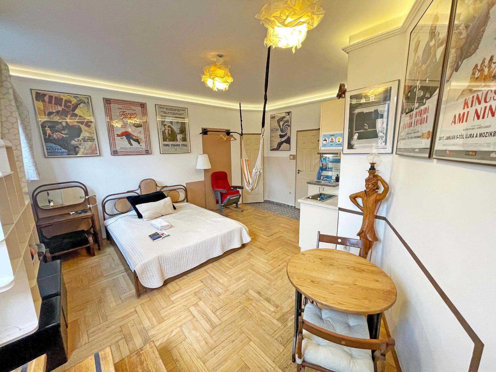 Apartment Film Poster Or Coffee Basement With Terrace Budapest