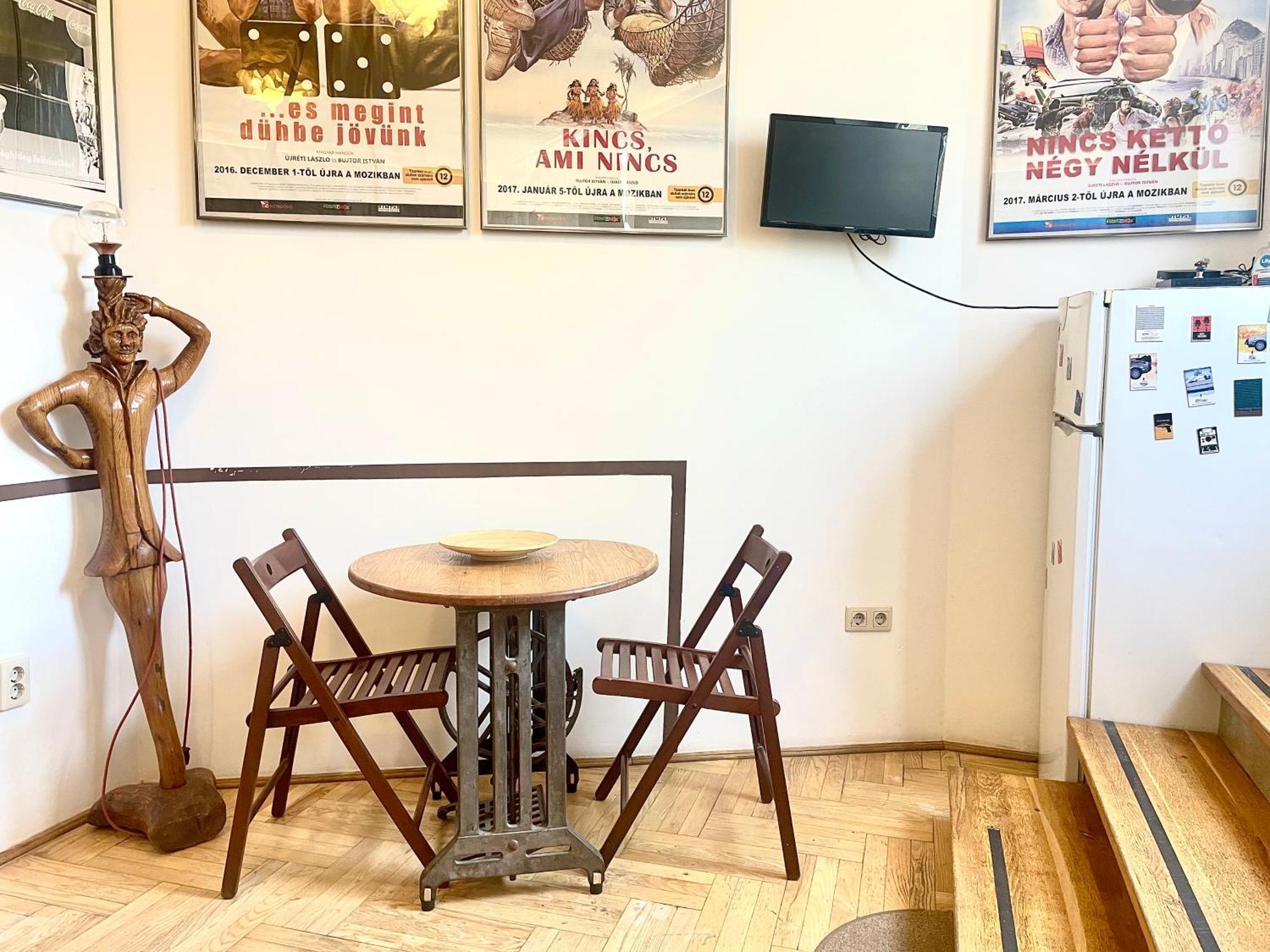 Film Poster Or Coffee Basement With Terrace Apartment *