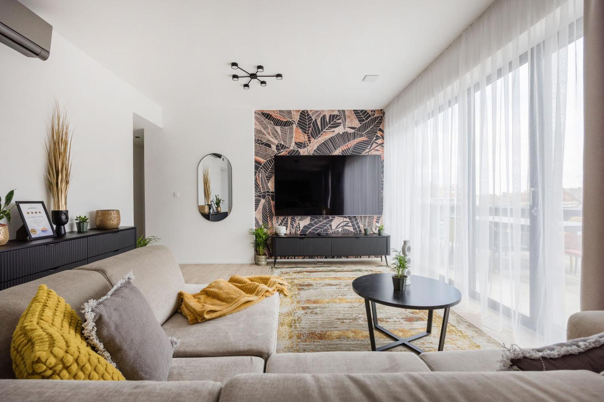 Skyline Living - Penthouse With Terrace And Parking Apartman Budapest