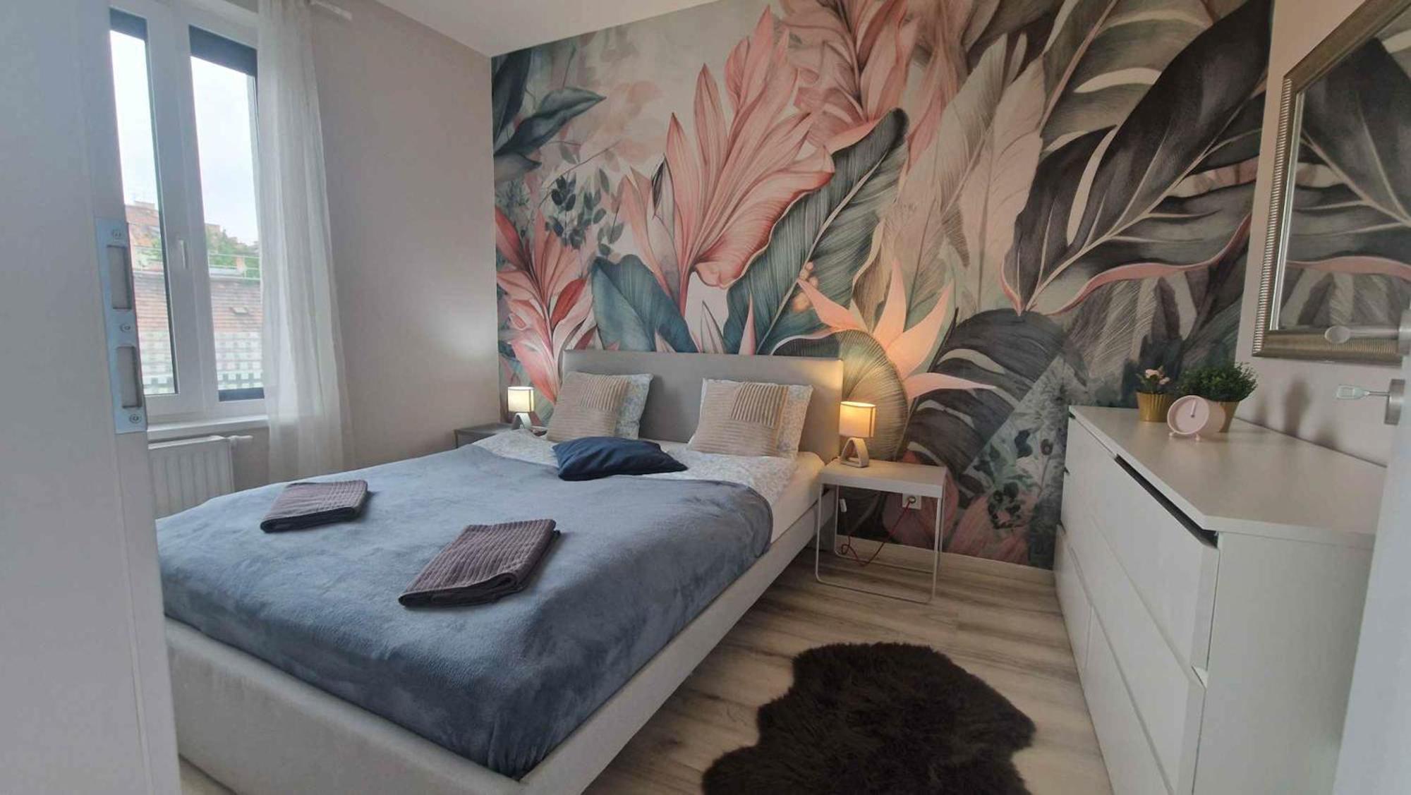 Dob36 With Free Private Parking And Balcony Apartamento