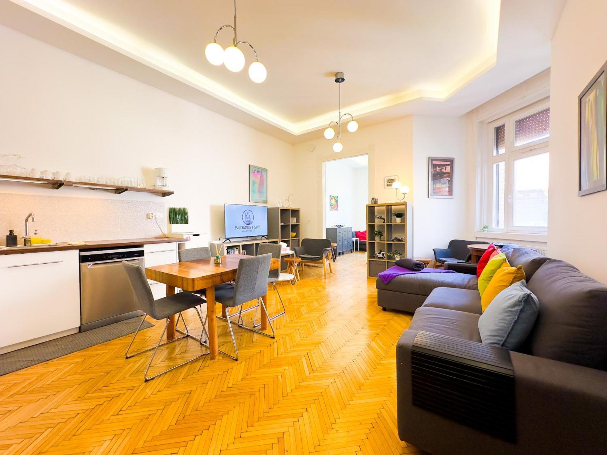 Apartman Spacious 4br Oasis In - Bp Sky Budapest