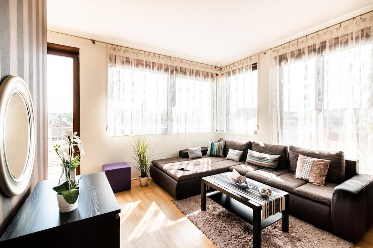 Penthouse Free Parking 2balconies Ac Budapest