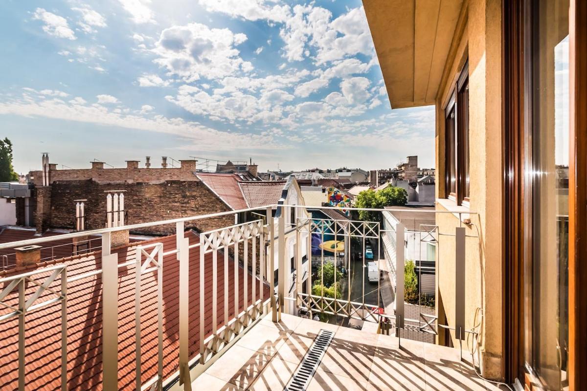Penthouse Free Parking 2balconies Ac * Budapest